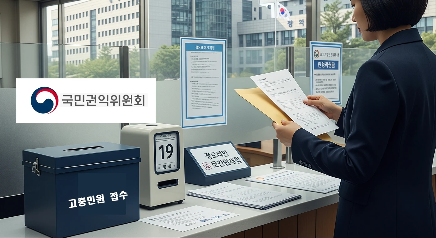 공공기관 고충 민원 접수 창구 - 민권익위원회 고충민원 대행