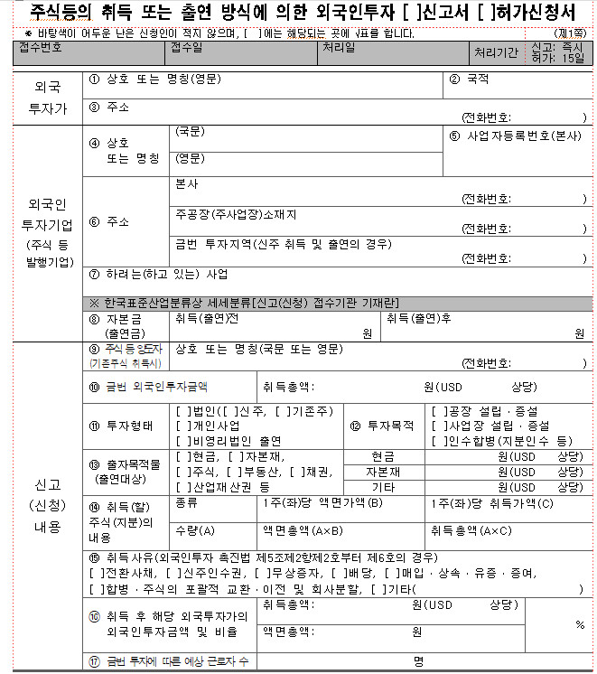 외국인투자법인 설립, 체류를 위한 D-8 비자까지