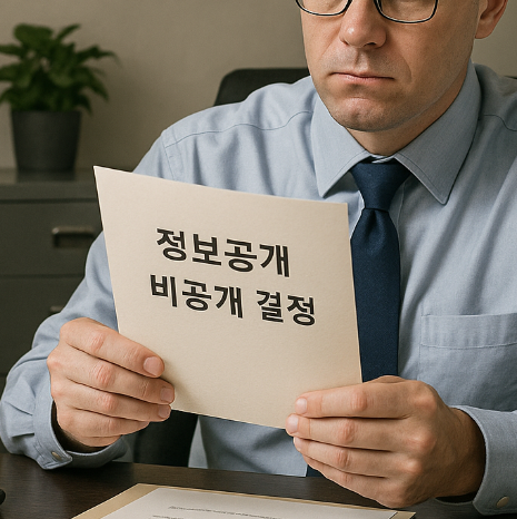 정보공개청구-비공개